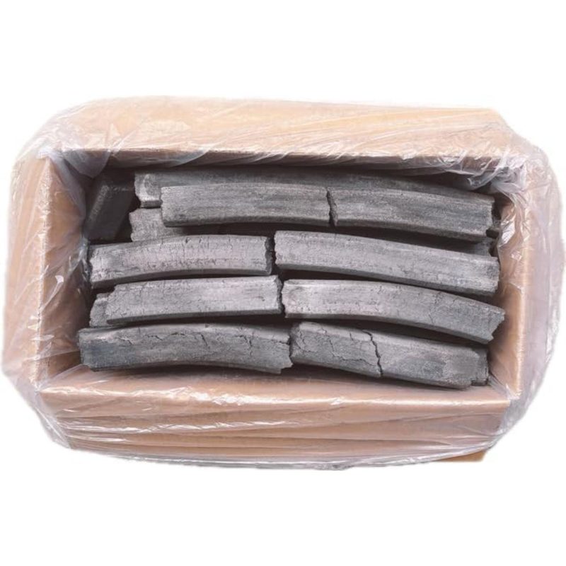 麒麟備長炭 四角 中国産 灰が少ないタイプ 10kg×4箱