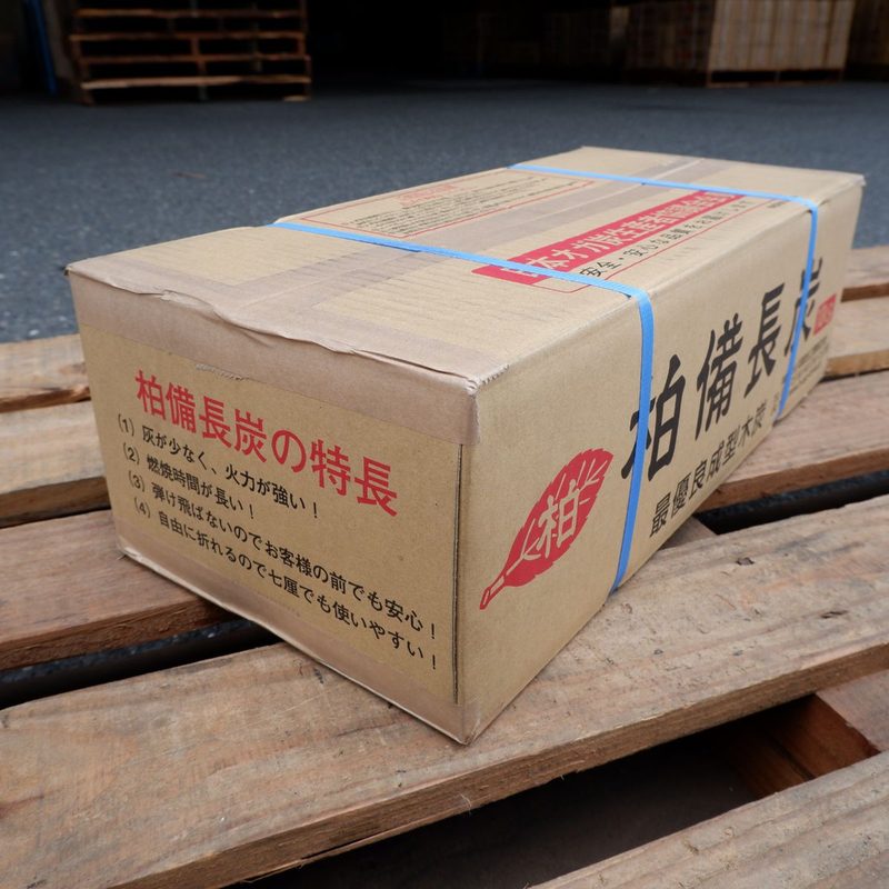 国産　柏備長炭（オガ炭）10kg×4箱