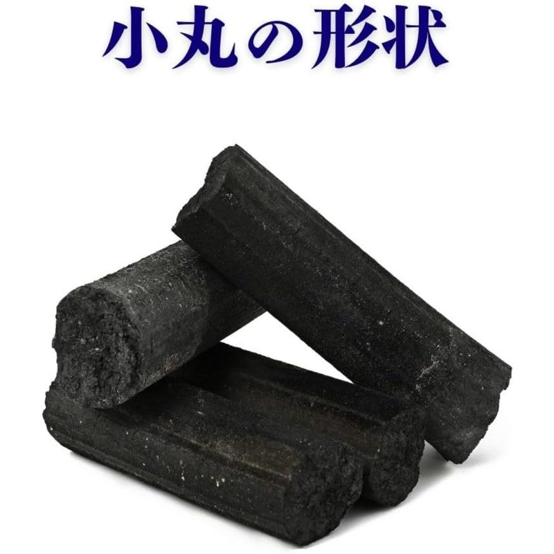麒麟備長炭 小丸 中国産 灰が少ないタイプ 10kg×4箱